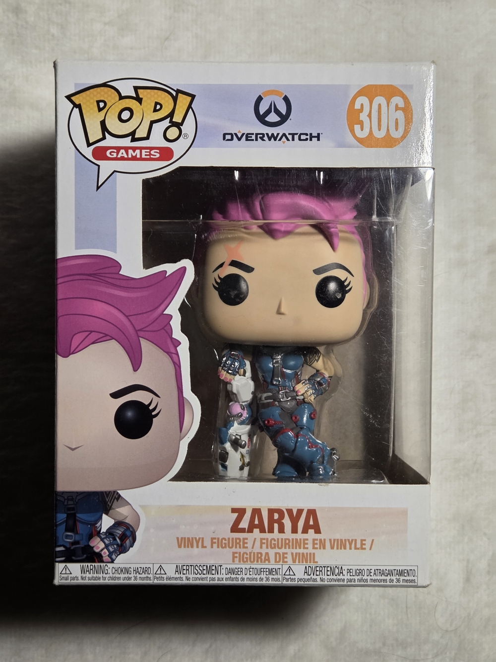 Funko Pop! Games Overwatch Zarya #306 NIB